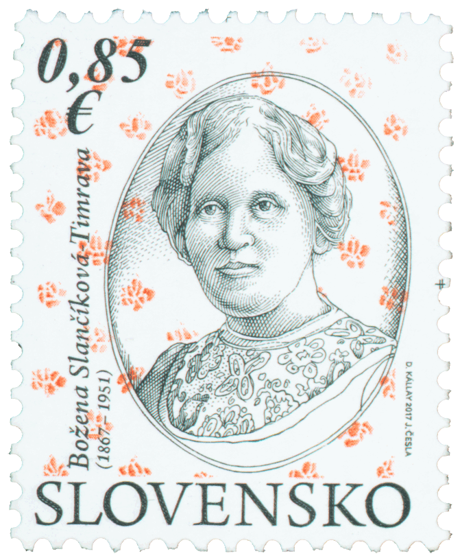 641 - Personalities: Božena Slančíková-Timrava (1867 – 1951)