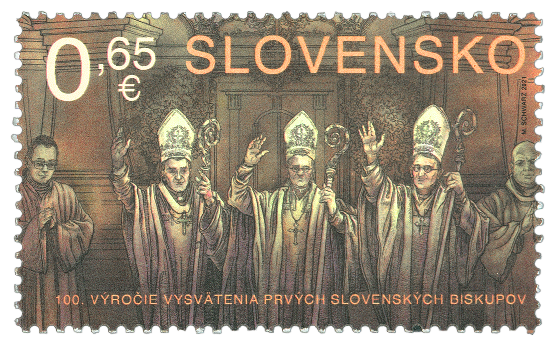 734 - 100. výročie vysvätenia prvých slovenských biskupov