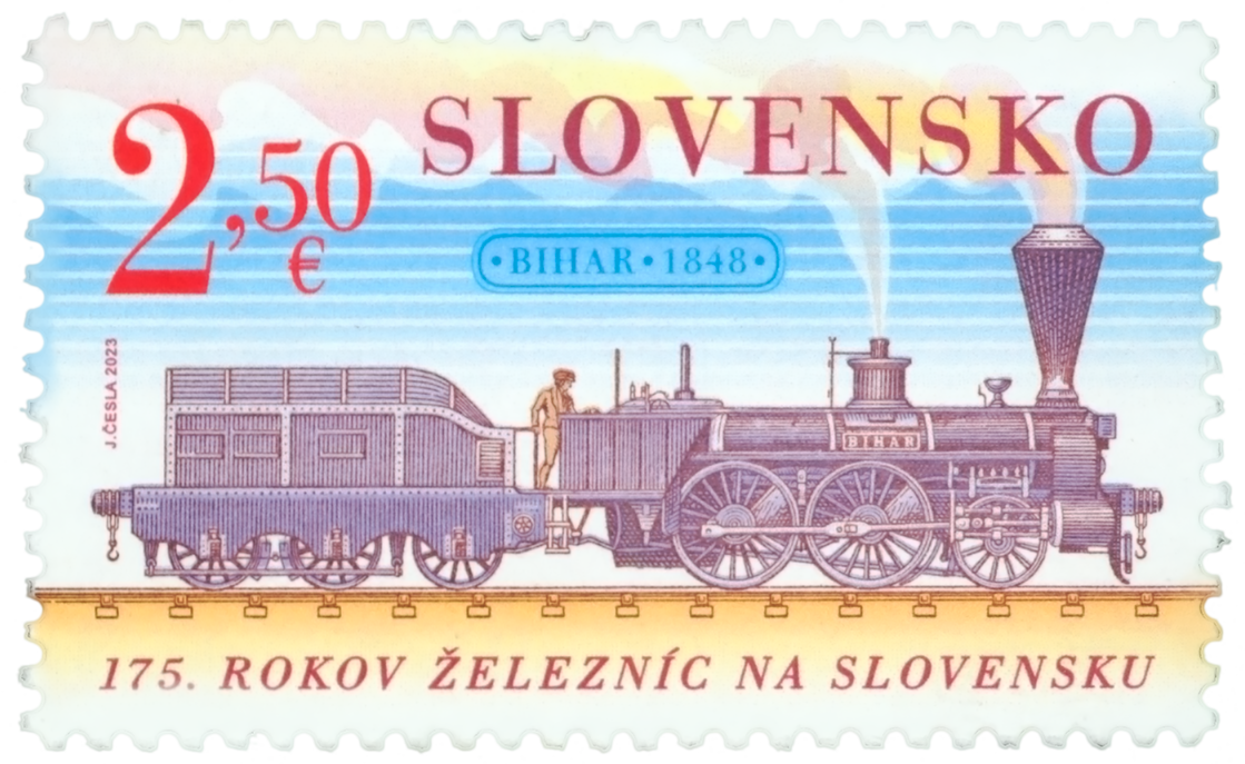 798 - 175. výročie železníc na Slovensku