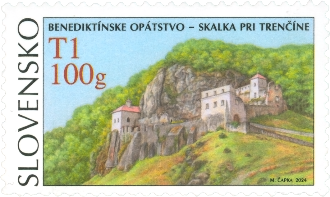 813 - 800. výročie založenia benediktínskeho opátstva v Skalke pri Trenčíne