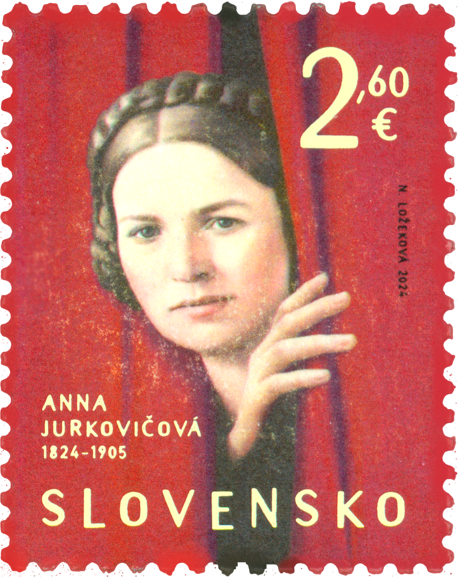 814 - Osobnosti. Anna Jurkovičová (1824 – 1905)