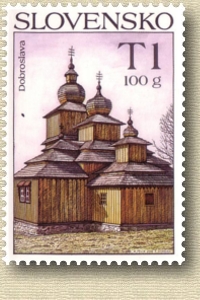 430 Drevený kostolík Dobroslava