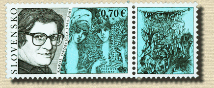488 - Deň poštovej známky: Karol Ondreička (1944 – 2003)