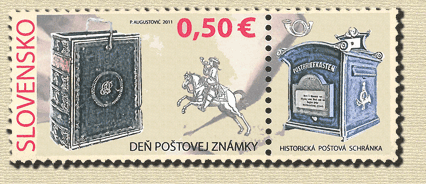 508 - Postage Stamp Day: Historical Mailbox