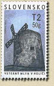 537 - Technical Monuments: Historic Mills - Windmill in Holic