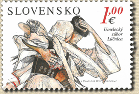 539 - Joint Issue with Korea: Lúčnica Art Ensamble