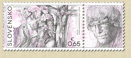 554 - Postage Stamp Day: Hommage a Igor Rumanský (1946 – 2006)