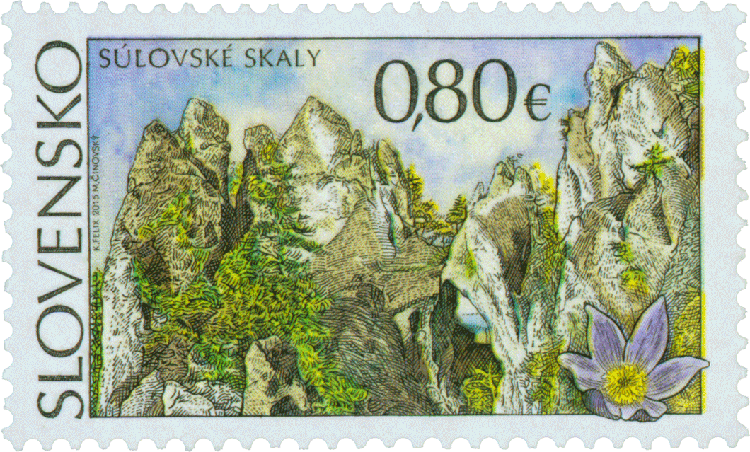 593 - Krásy našej vlasti: Súľovské skaly