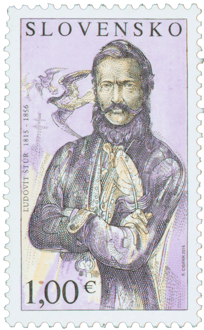 597 - Personalities: 200<sup>th</sup> Birth Anniversary of Ľudovít Štúr (1815 – 1856)