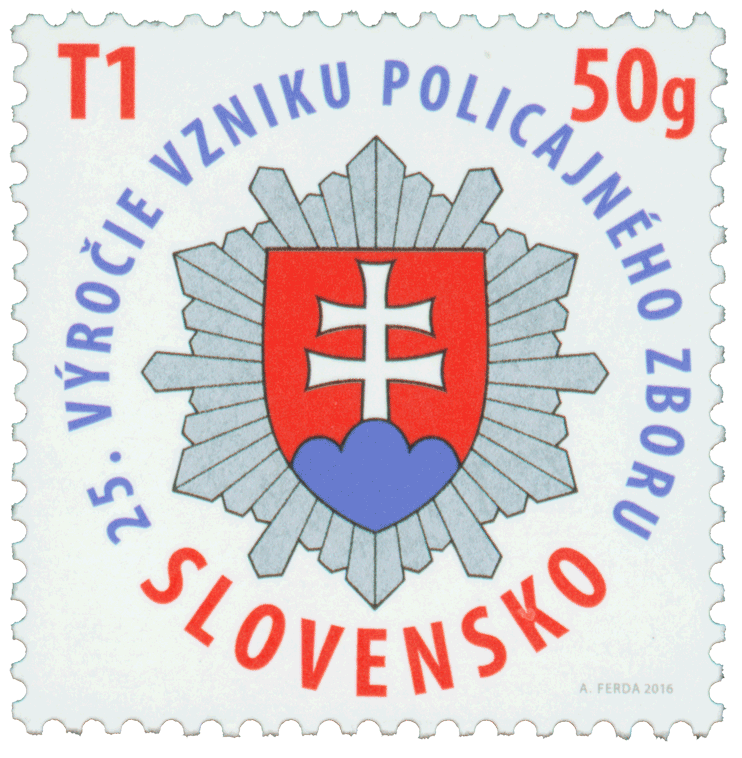 604 - 25<sup>th</sup> Anniversary of the Police Force of the Slovak Republic