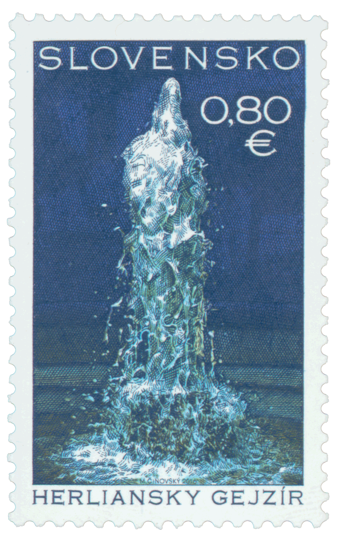 618 - Beauties of our Homeland: Geyser of Herľany