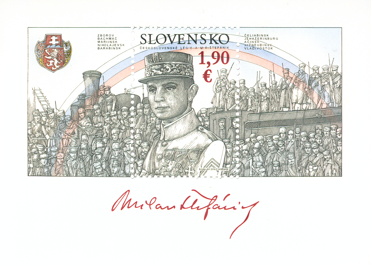 685 - Československé légie a M. R. Štefánik