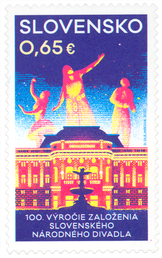 707 - 100. výročie založenia Slovenského národného divadla