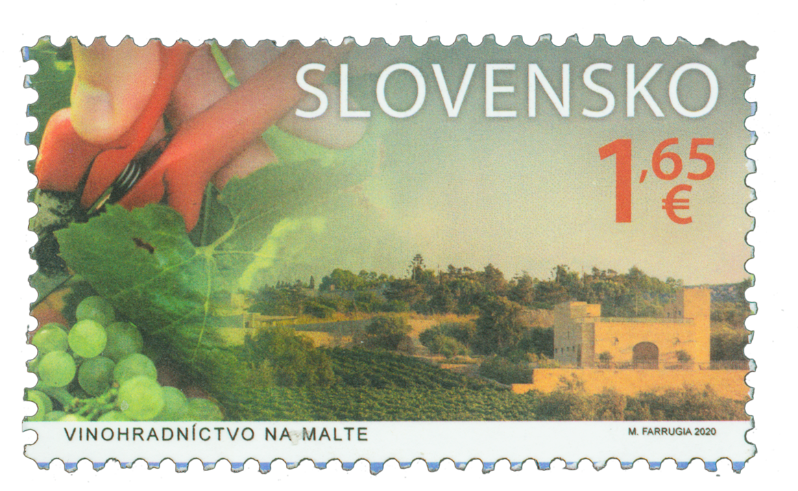 726 - Spoločné vydanie s Maltou: Vinohradníctvo na Malte