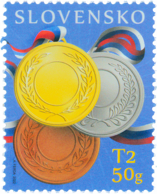 762 - Postage Stamp with a Personalised Coupon: Sports Achievements