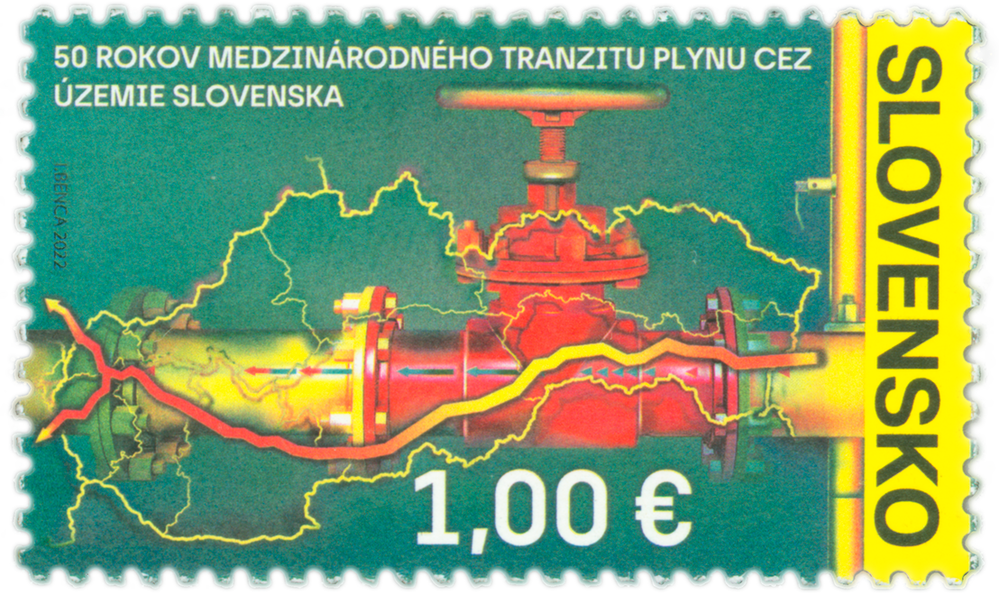 775 - 50. výročie spustenia medzinárodného tranzitu plynu cez územie Slovenska