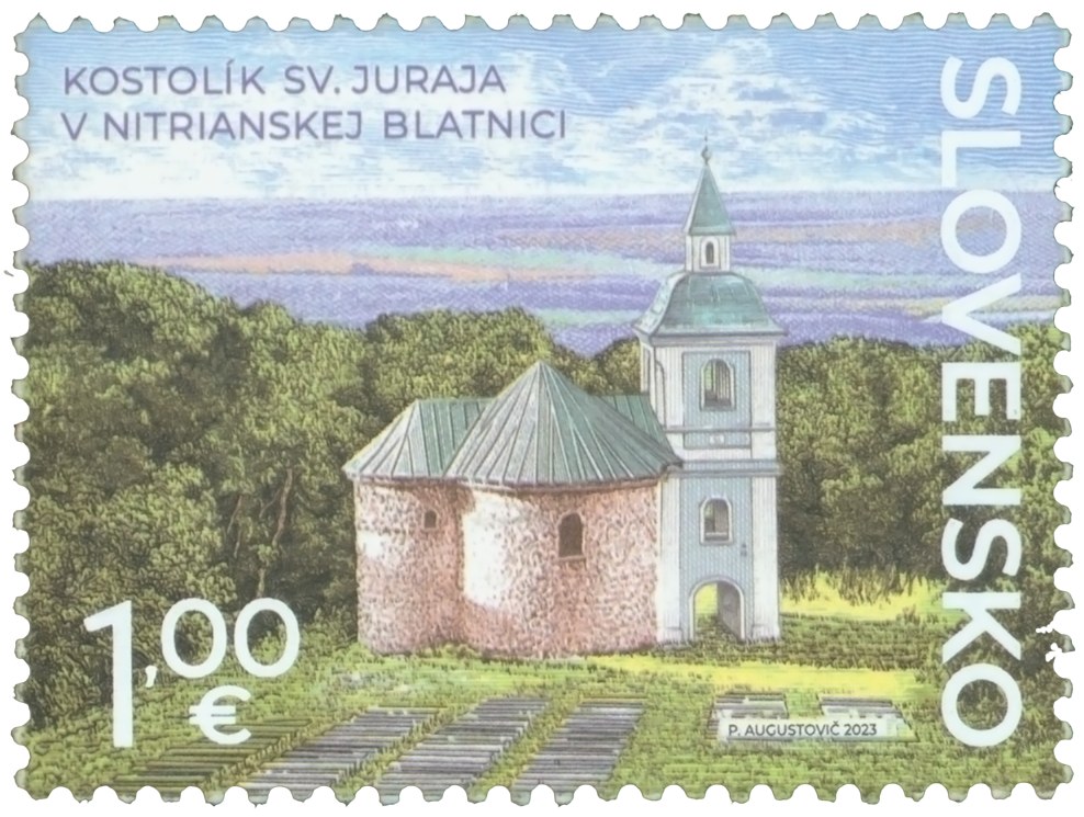 788 - A Joint Issue with Armenia: St. George’s Church in Nitrianska Blatnica