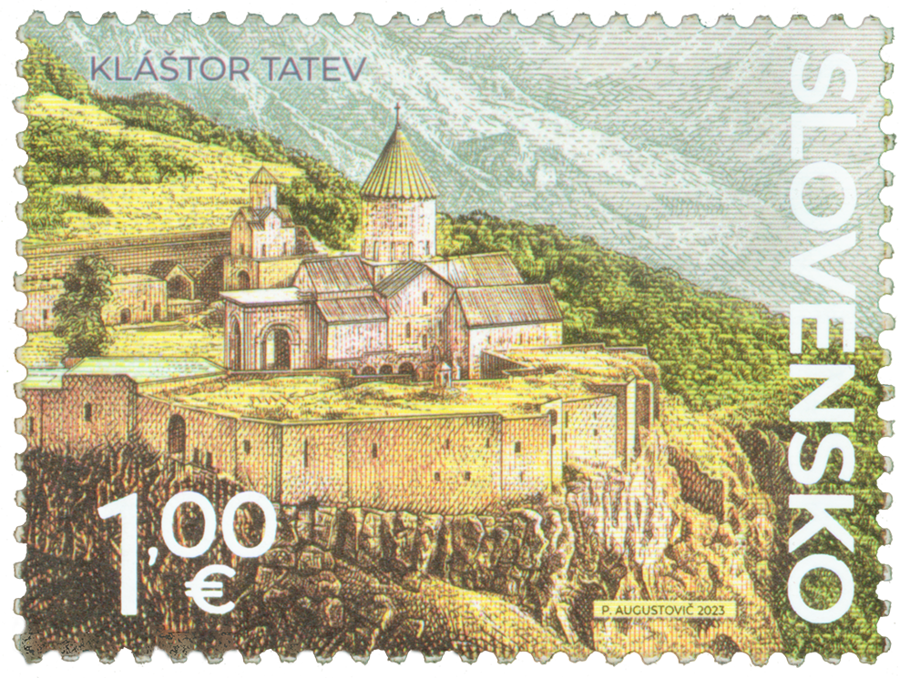 789 - Spoločné vydanie s Arménskom: Kláštor Tatev