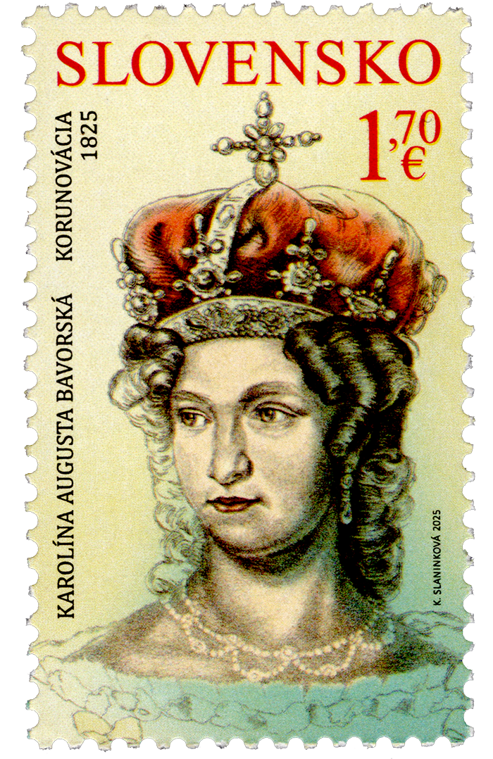 853 - 200. výročie korunovácie Karolíny Augusty Bavorskej v Bratislave