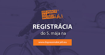 Do súťaže Do práce na bicykli sa môžete prihlásiť až do 5. mája
