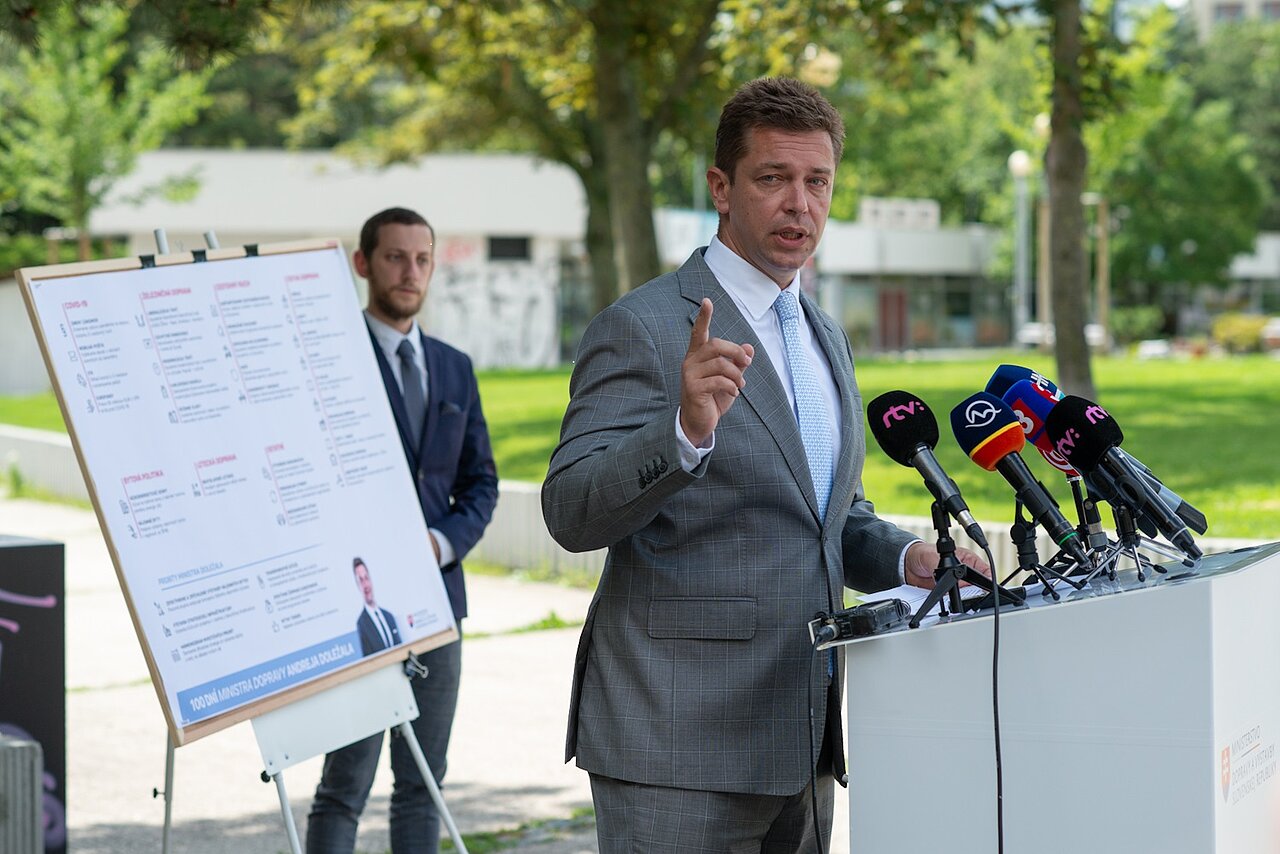Andrej Doležal zhodnotil prvých 100 dní na Ministerstve dopravy a výstavby SR