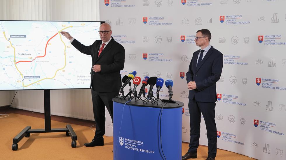 Tranzitná doprava je presmerovaná z Prístavného mosta na obchvat