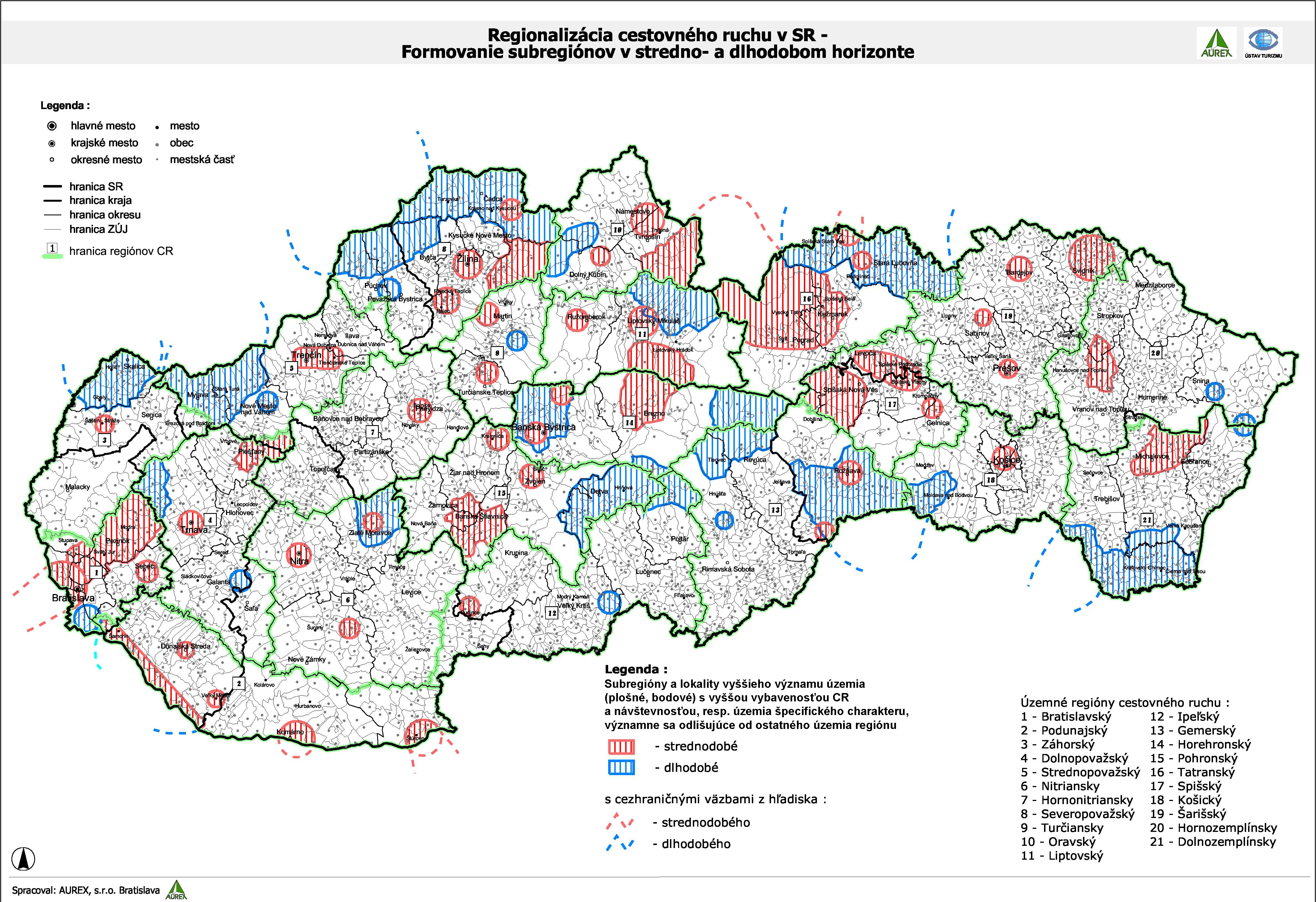 Subregióny v rámci regiónov