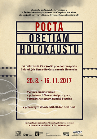 Vernisáž Pocta obetiam holokaustu