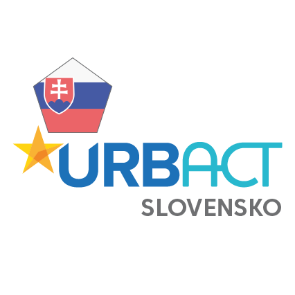 Logo URBACT - Slovenské kontaktné miesto